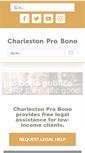 Mobile Screenshot of charlestonprobono.org